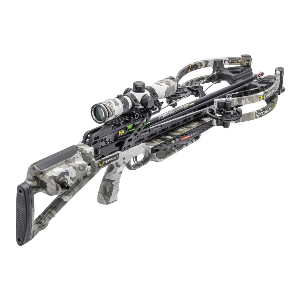 TenPoint Stealth 450R crossbow, 450 FPS crossbow, fastest forward draw crossbow, TenPoint crossbows for sale, buy TenPoint crossbow, crossbow with ACUslide cocking system, high speed hunting crossbow, best crossbow for hunting 2025, Vektra RangeMaster scope, compact crossbow design, forward draw crossbow for sale, ultra narrow hunting crossbow, silent cocking crossbow, safe decocking crossbow, TenPoint ACUslide technology, top-rated crossbows 2025, TenPoint crossbow package, crossbow with RangeMaster 100 scope, crossbows with dry fire prevention, buy crossbows online, premium crossbow for hunters, Crossbow Supplies crossbow deals, durable camo crossbow, tactical crossbows, TenPoint Stealth series