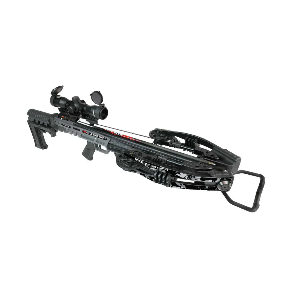 Killer Instinct FanatiX 415 Crossbow Kit, Killer Instinct crossbows, FanatiX 415 FPS, crossbows for sale, powerful hunting crossbows, crossbow kit with scope, 415 FPS crossbow, best crossbow for deer hunting, Australian crossbow shop, buy crossbows online, crossbows with Lumix scope, hunting gear Australia, narrow crossbow for tight spaces, recurve crossbows, cam crossbow system, X-Cam crossbow, crank compatible crossbows, rope sled crossbow, silent hunting crossbows, Killer Instinct HYPR bolts, Lumix scope crossbow, affordable crossbows Australia, top crossbow brands, crossbows with anti-dry fire, high performance crossbows, crossbow kits with accessories, quiet cocking crossbows, beginner to pro crossbows, Crossbow Supplies Australia, top-rated crossbows online, durable crossbows, compact crossbow, adjustable hunting crossbow, hunting crossbows with scope, killer instinct warranty, premium crossbow optics, narrow axle crossbows, lightweight crossbows, crossbows under $1000, hunting weapons Australia, tactical crossbows, deer hunting crossbows, bowhunting gear Australia, field-ready crossbow kits.